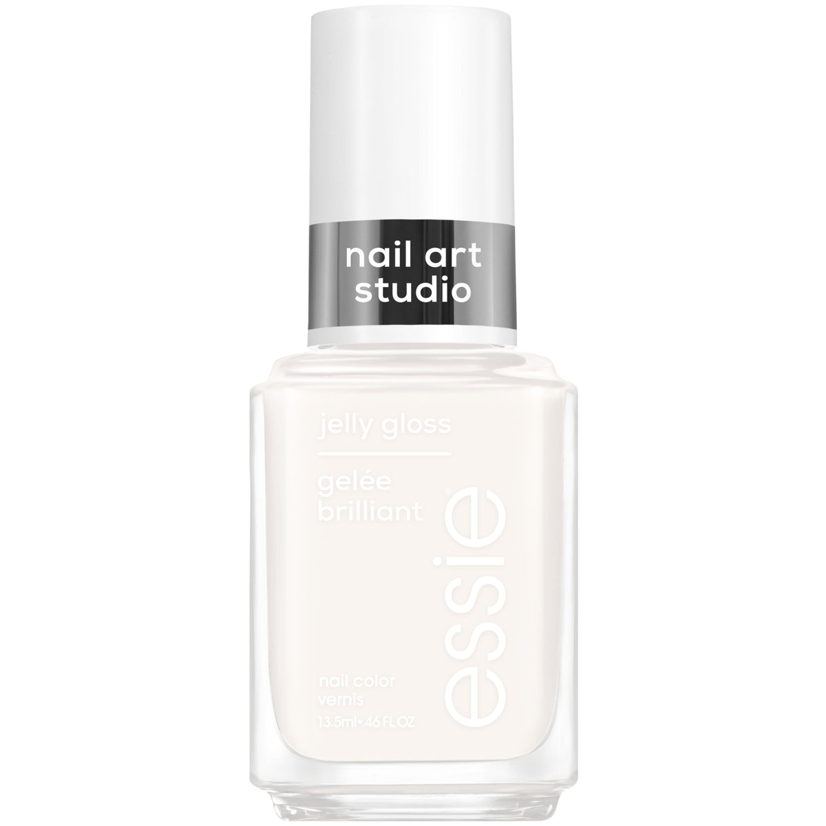 bote de essie Arctic Jelly muestra un color translúcido suave para capas artísticas