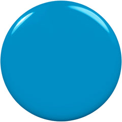 Esmalte essie azul Offbeat Chic, acabado cremoso y brillo intenso.