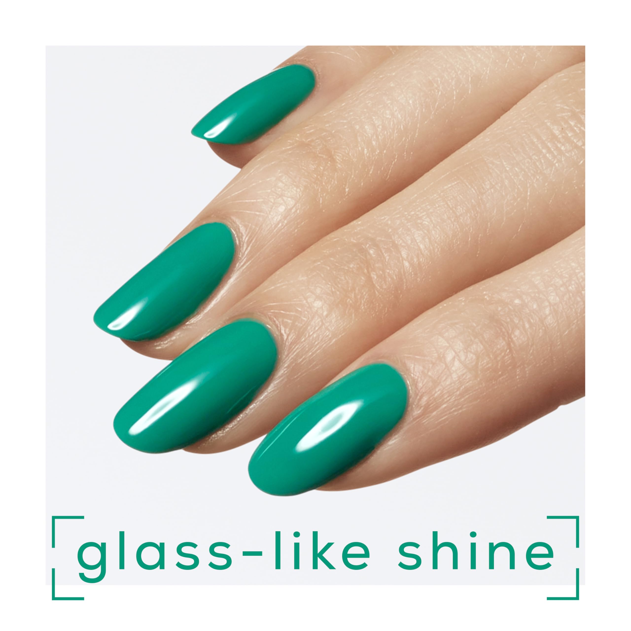 Essie Gel Couture efecto gel y brillo de vidrio.