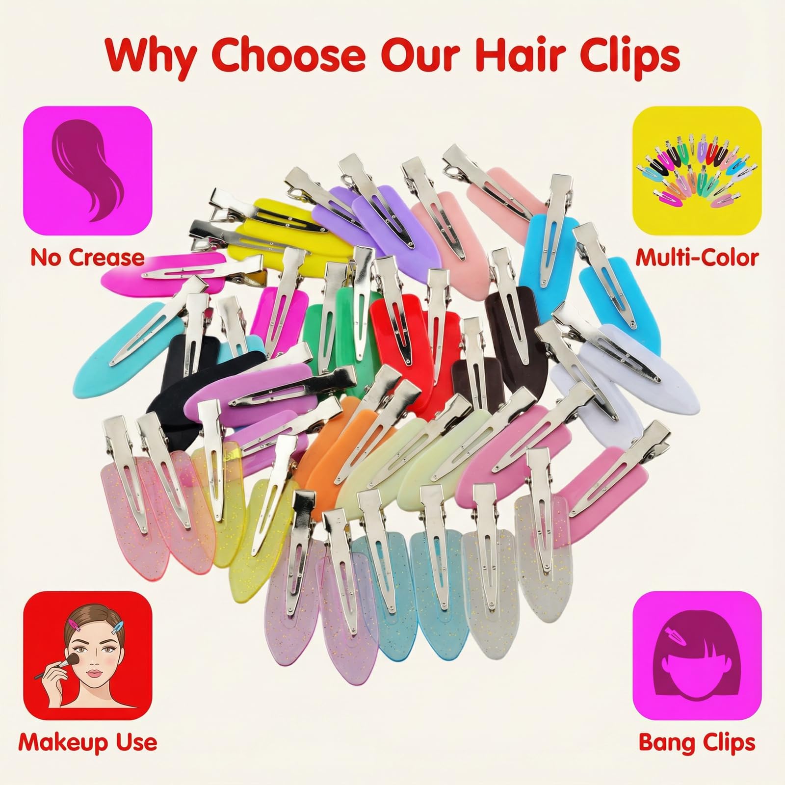 Eswala clip para rizos con pin para crear ondas suaves.