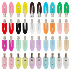 Eswala sin pliegue clip pelo multicolor para fijar peinado sin marcas.
