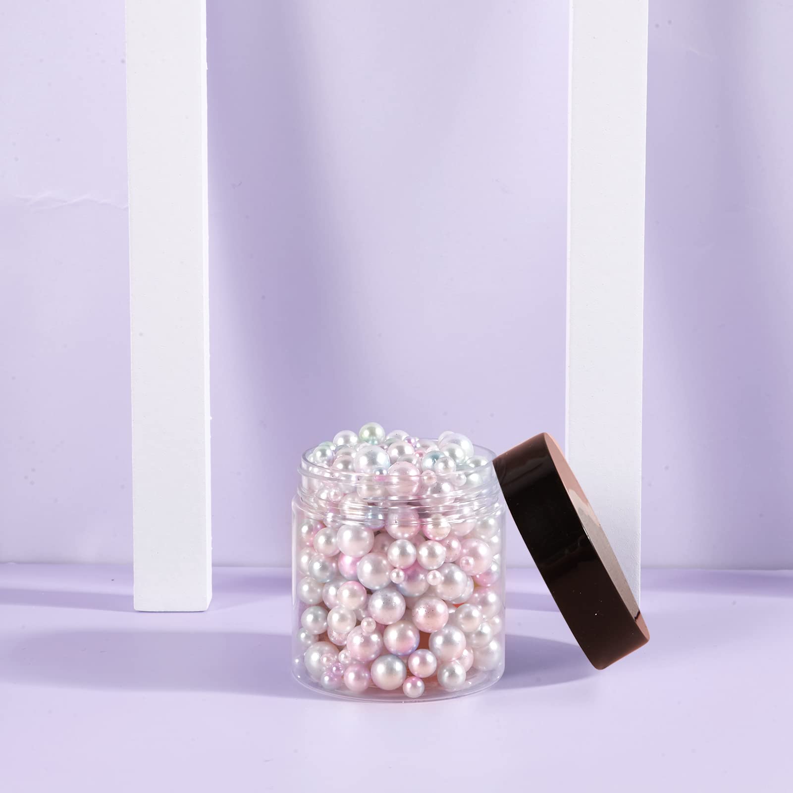 Uso versátil para cosméticos y slime con frascos Eternal Moment duraderos