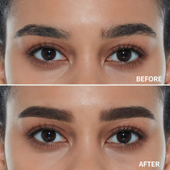 ETUDE lápiz cejas, cepillo integrado facilita líneas delicadas y definidas.