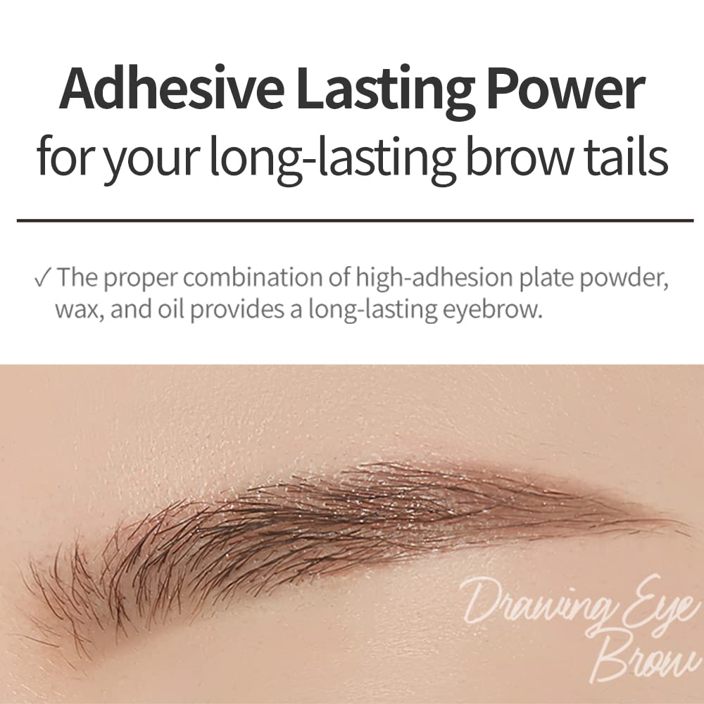 ETUDE Drawing Eye Brow — color natural que se puede construir con capas