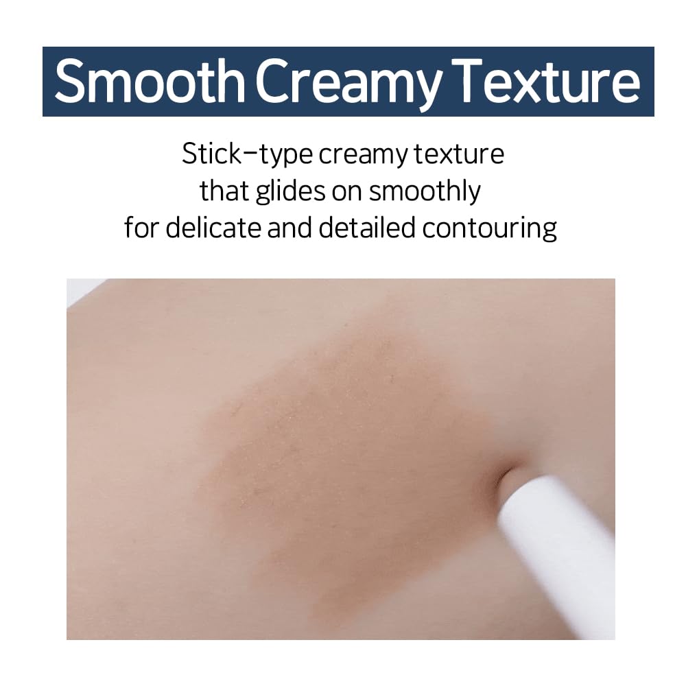 ETUDE Reborn Maker Contour Stick tono frío, aplicación cremosa para difuminado suave.
