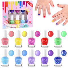 ETYJO esmalte para uñas seguro para niños, en frascos de 50 ml.