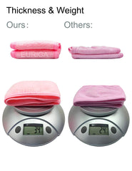 EUICAE diadema spa lavable rosa, apta para lavadora tras sesiones de belleza.