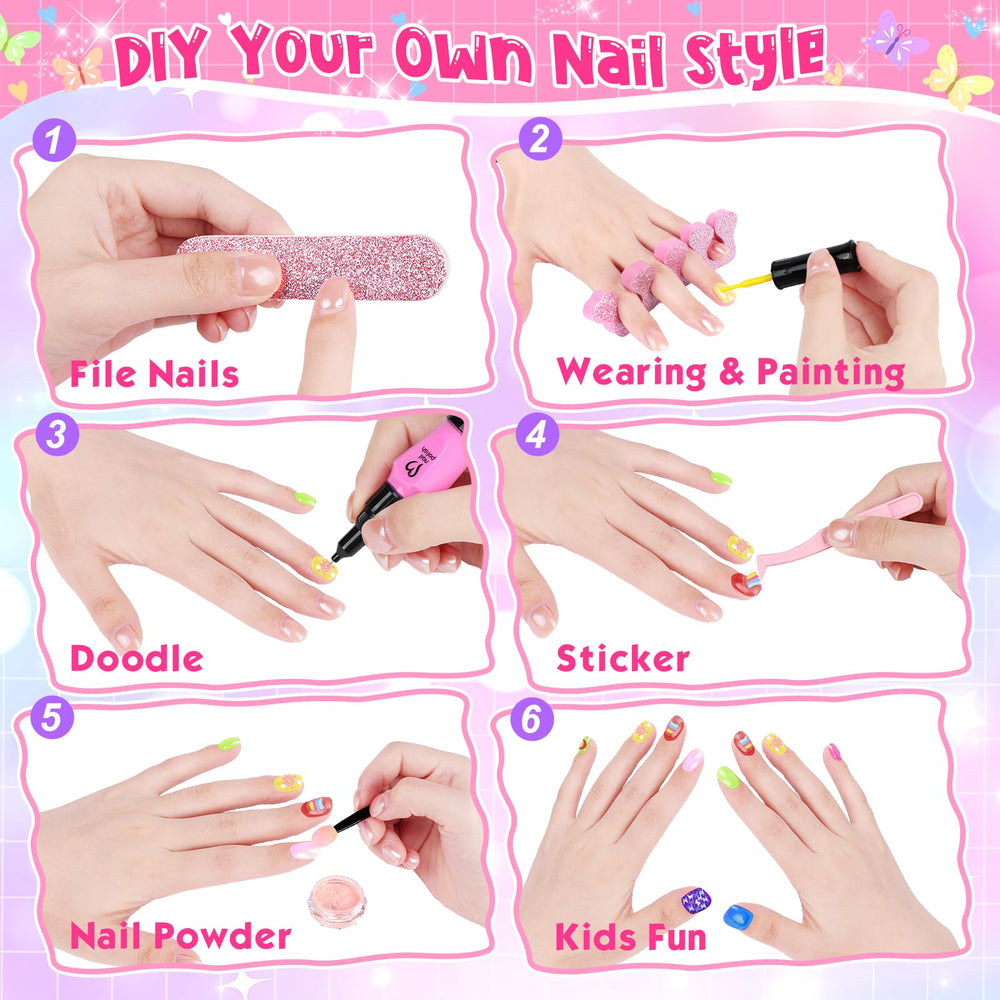 Pegatinas para uñas de EULRGAUS para personalizar diseños