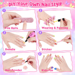 Pegatinas para uñas de EULRGAUS para personalizar diseños