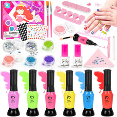 Set de esmaltes para uñas de EULRGAUS, colorido y seguro para juego