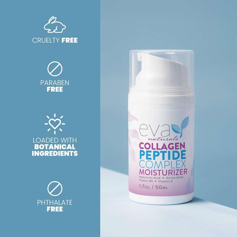 Rostro con Eva Naturals, revelando resplandor nocturno y suavidad al despertar.