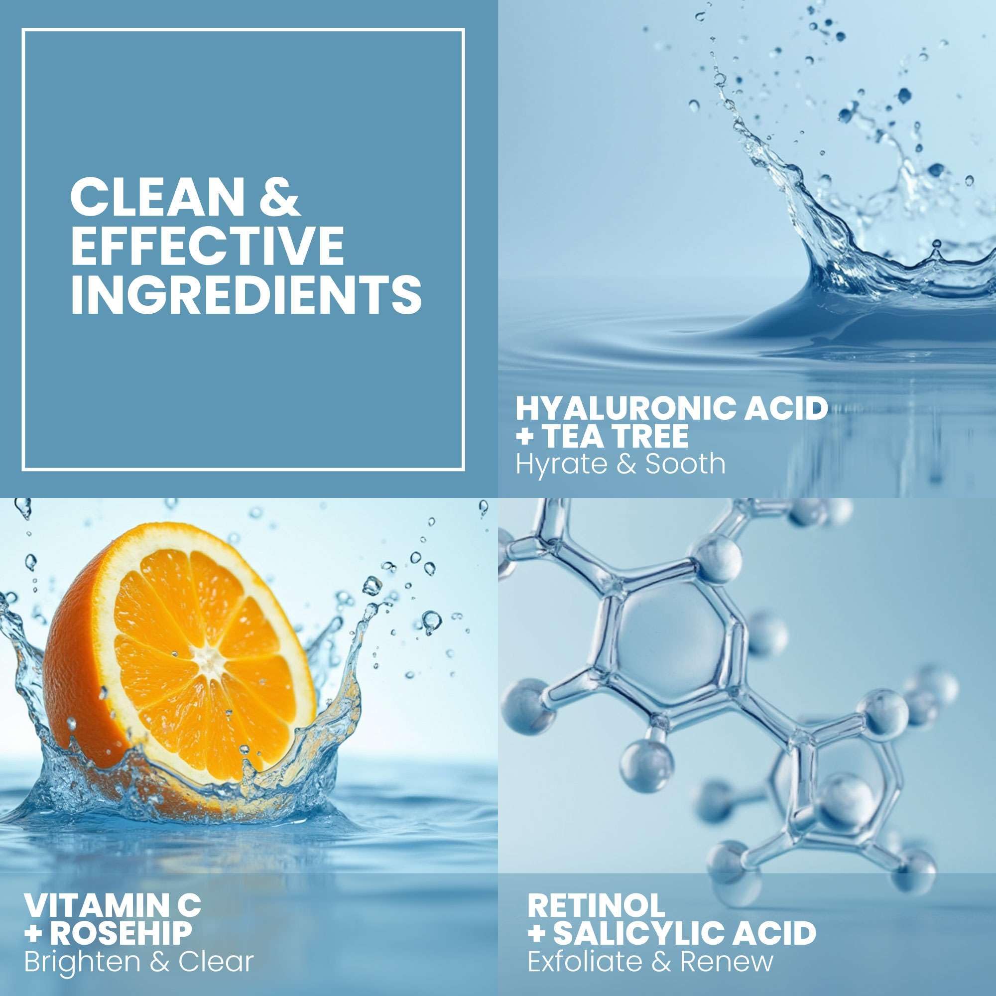Sin fragancia, ideal para piel sensible de Eva Naturals.