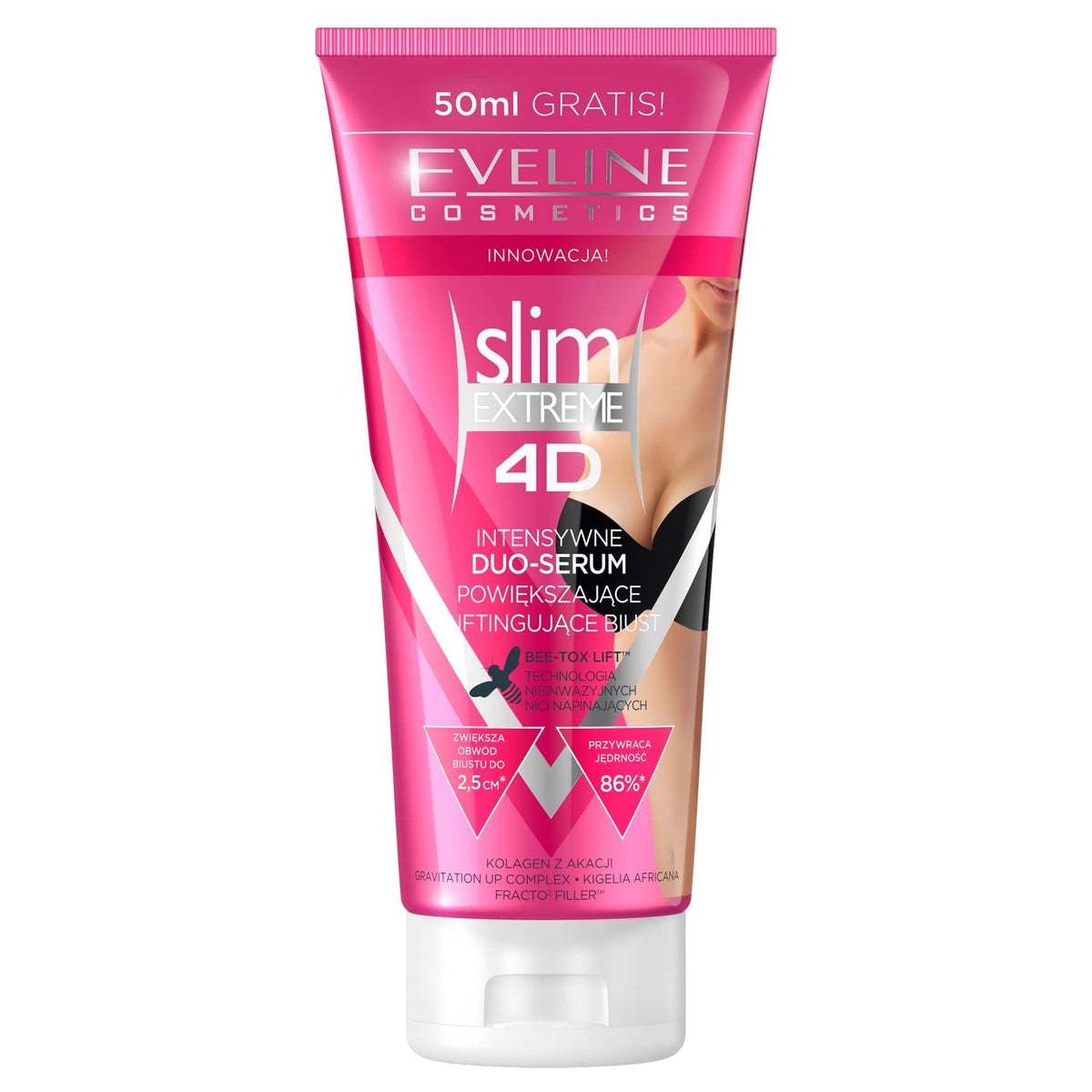 EVELINE COSMETICS Slim Extreme busto-modelado, mejora la firmeza y la forma con aplicación diaria.