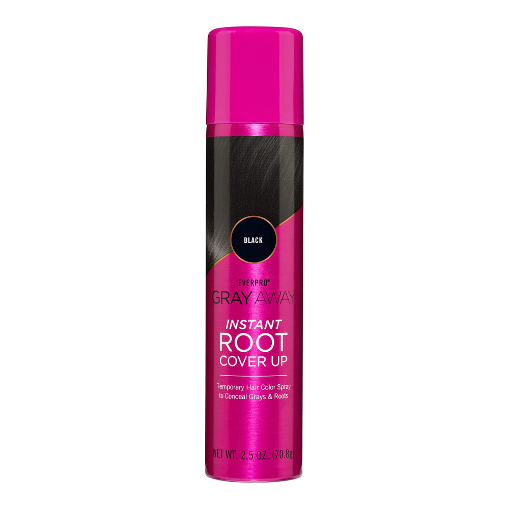 EverPro Gray Away cubre raíces negras al instante para un look natural.