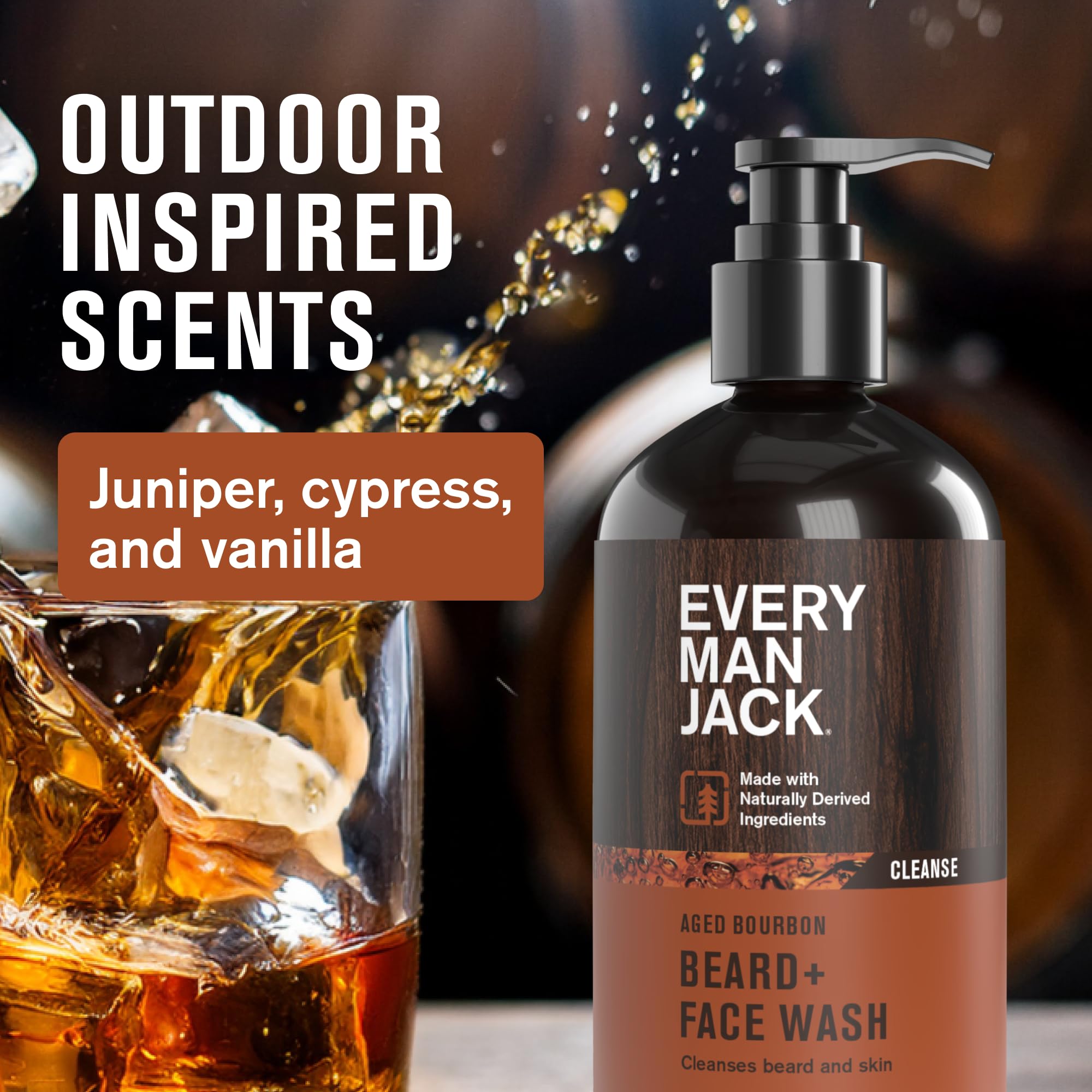 Every Man Jack beard oil conditions and smooths flyaways for shine.
