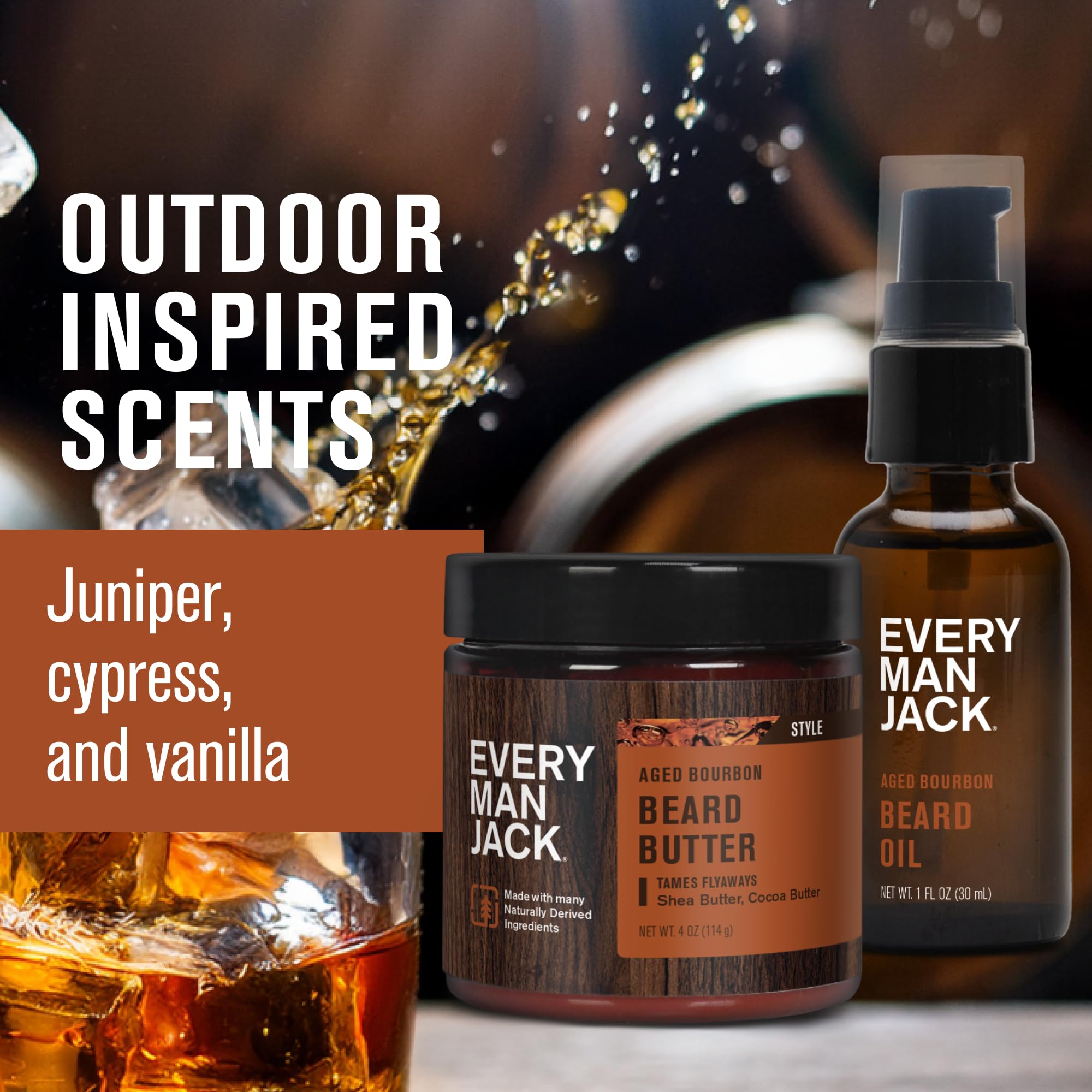 Every Man Jack conjunto para barba: combinación de aceite y mantequilla para nutrición diaria.