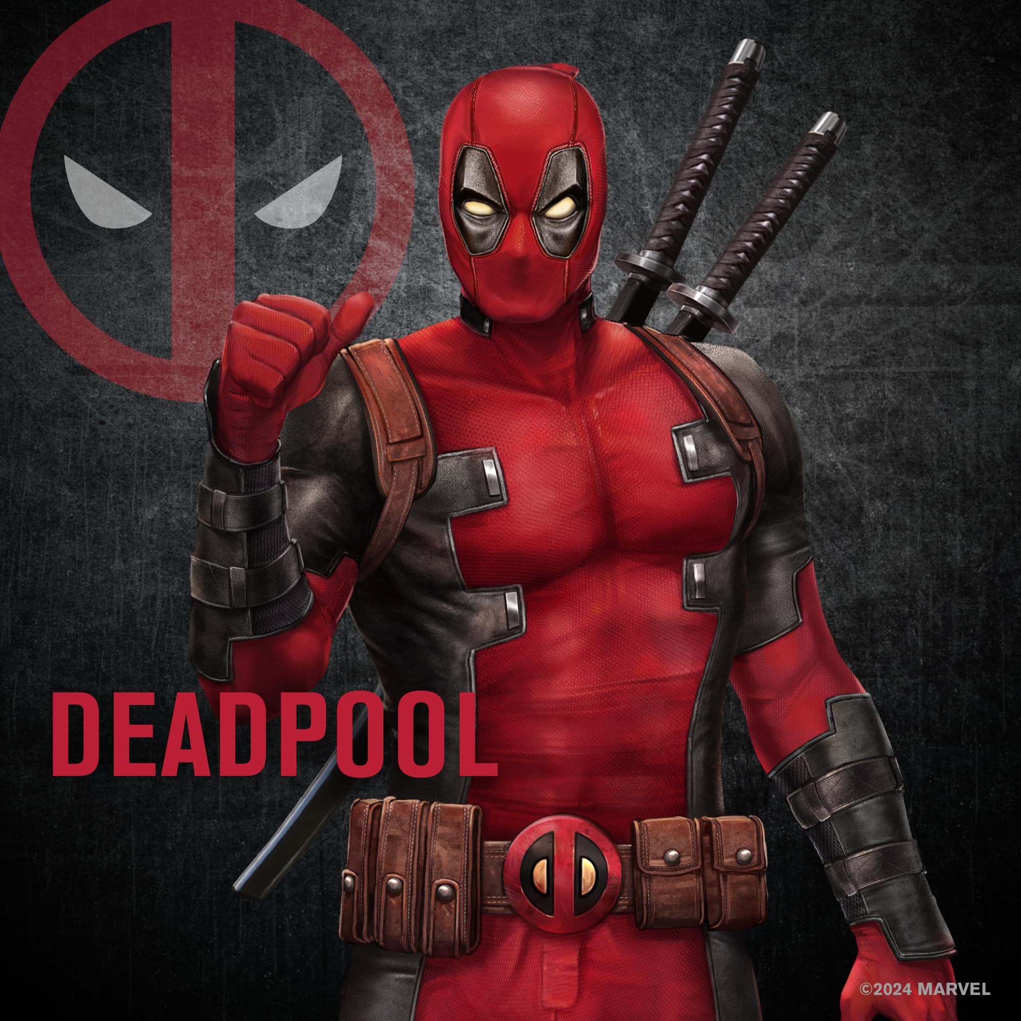 Every Man Jack Deadpool Set envase con diseño heroico para el baño.