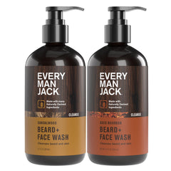 Every Man Jack limpiador para barba y rostro, botella, ayuda a limpiar sin resecar la piel
