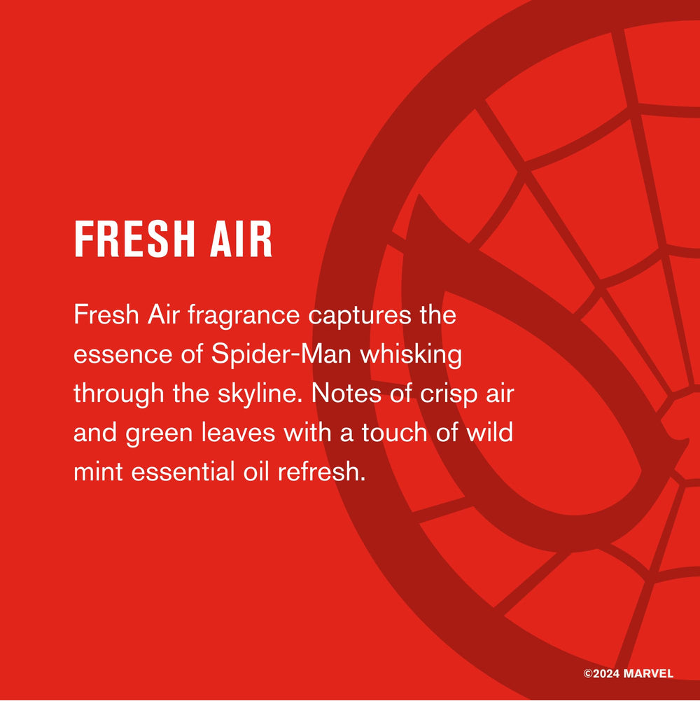 Desodorante en dos unidades de Every Man Jack Spider-Man, comodidad diaria