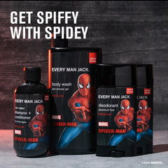 Empaque regalo del Spider-Man Set de Every Man Jack, regalo listo para entregar