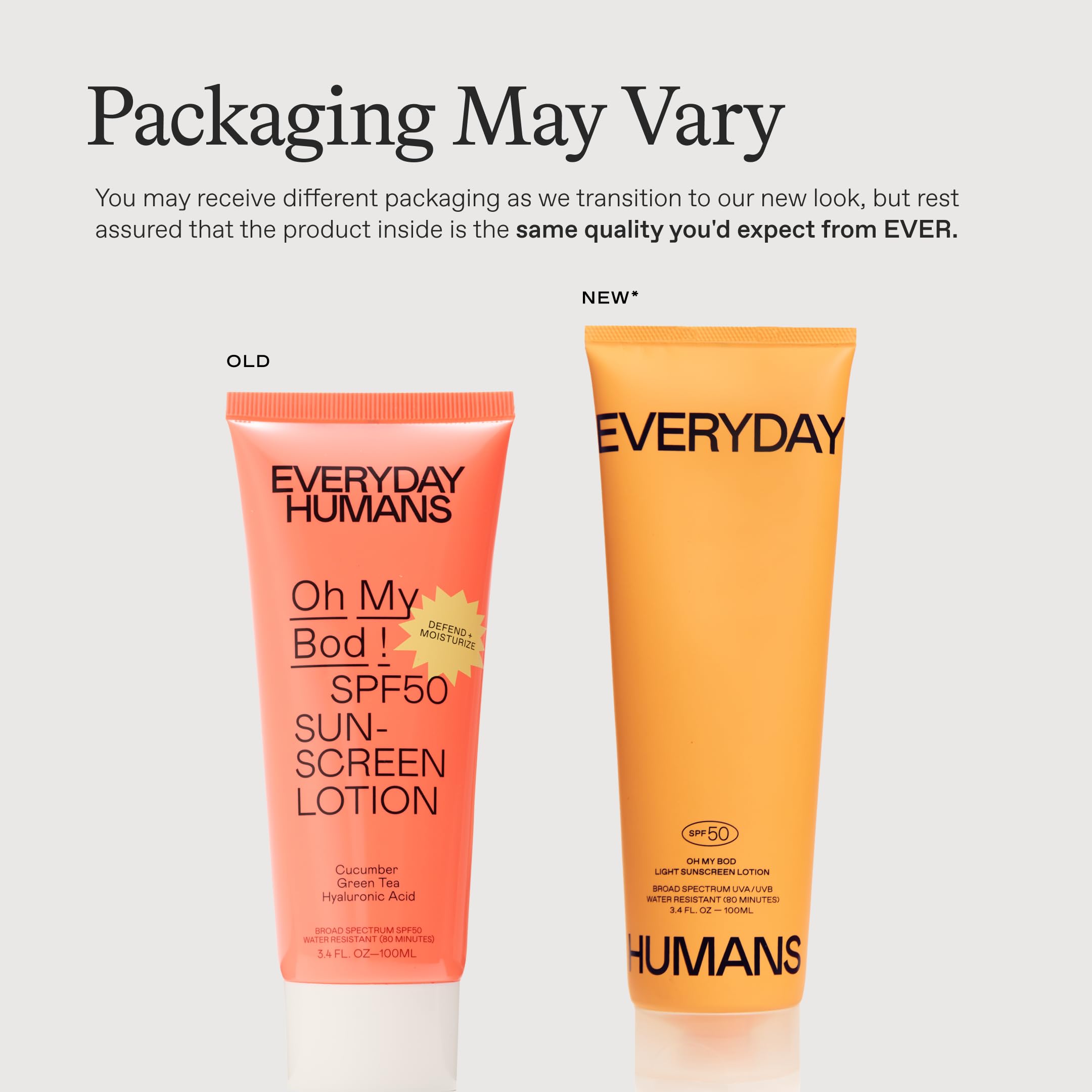 Oh My Bod SPF50, seguro para rostro y cuerpo sin irritación ocular.