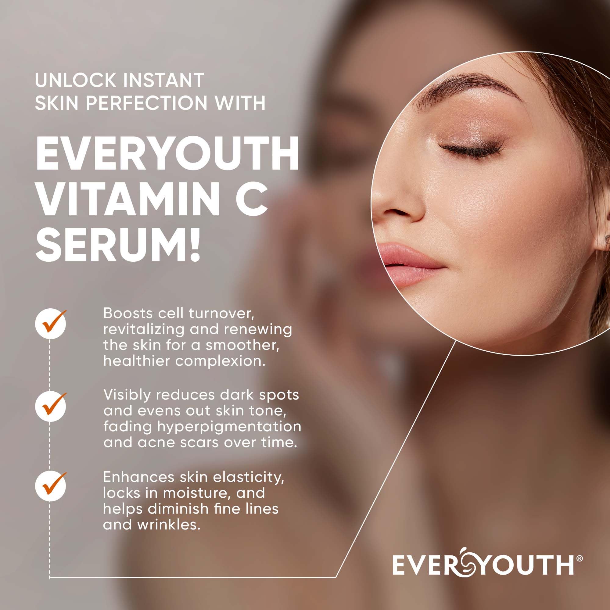 EVERYOUTH Sérum Niacinamida con hialurónico fortalece la barrera y suaviza la piel.