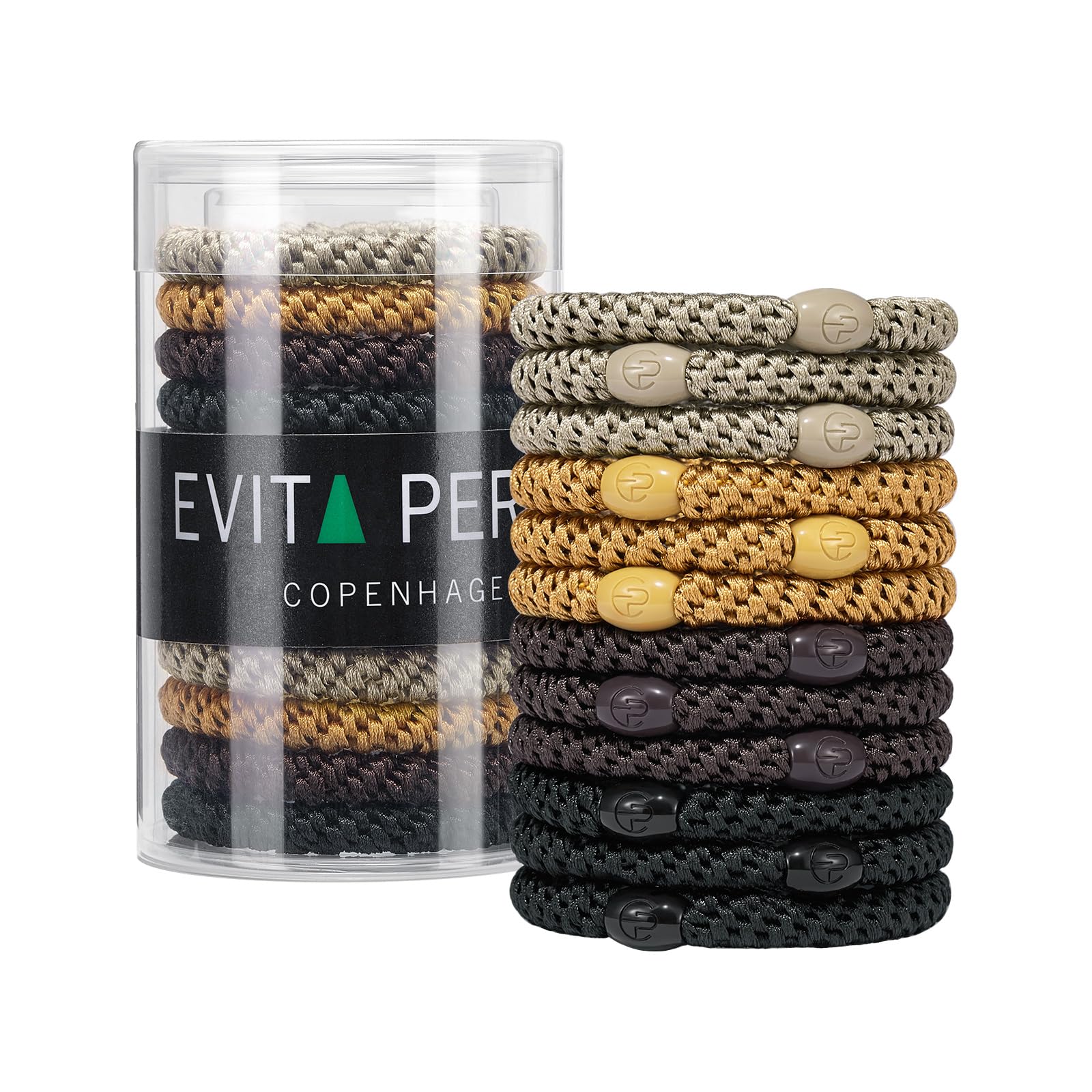 EVITA PERONI gomas para cola, árbar sombra, ajuste seguro para peinados diarios