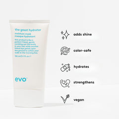 EVO Le Grand Hydrateur – pot du masque révélant une consistance riche et nourrissante.