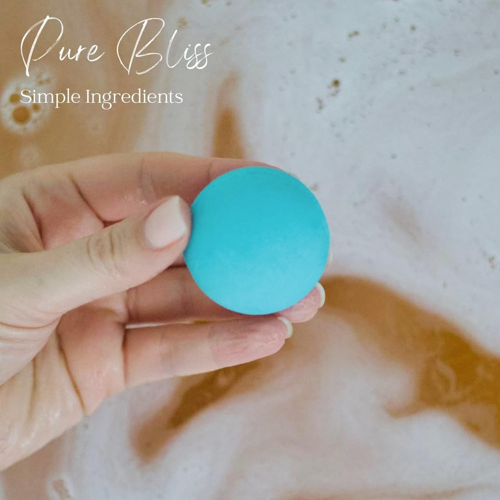 EvolutionUSA Refresh bombas de baño con colores vibrantes y burbujeo duradero.