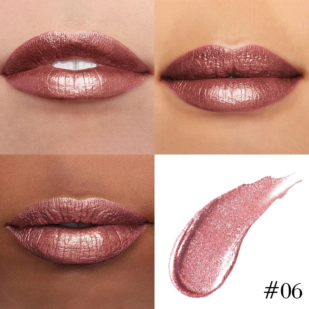 evpct acabado mate con brillo bronce para labios elegantes