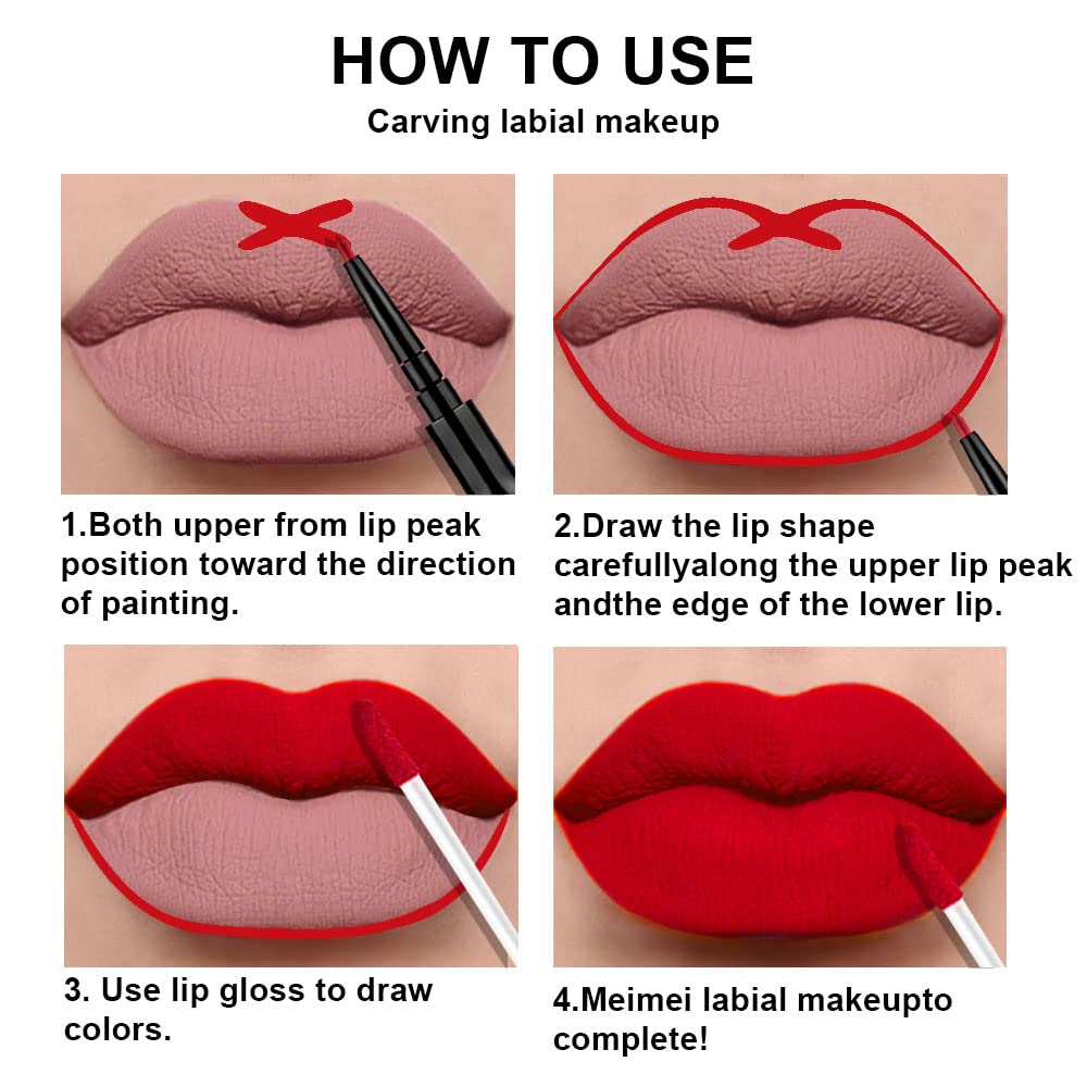 evpct elegant lip set for office or date night makeup looks