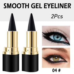 EVPCT delineador gel negro resistente al agua, duración todo el día