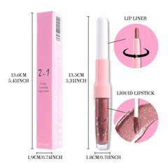 evpct kit labios 2 en 1 con 21 tonos para cualquier ocasión