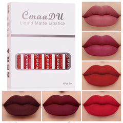 evpct paleta de tonos mate para labios en colores oscuros y elegantes