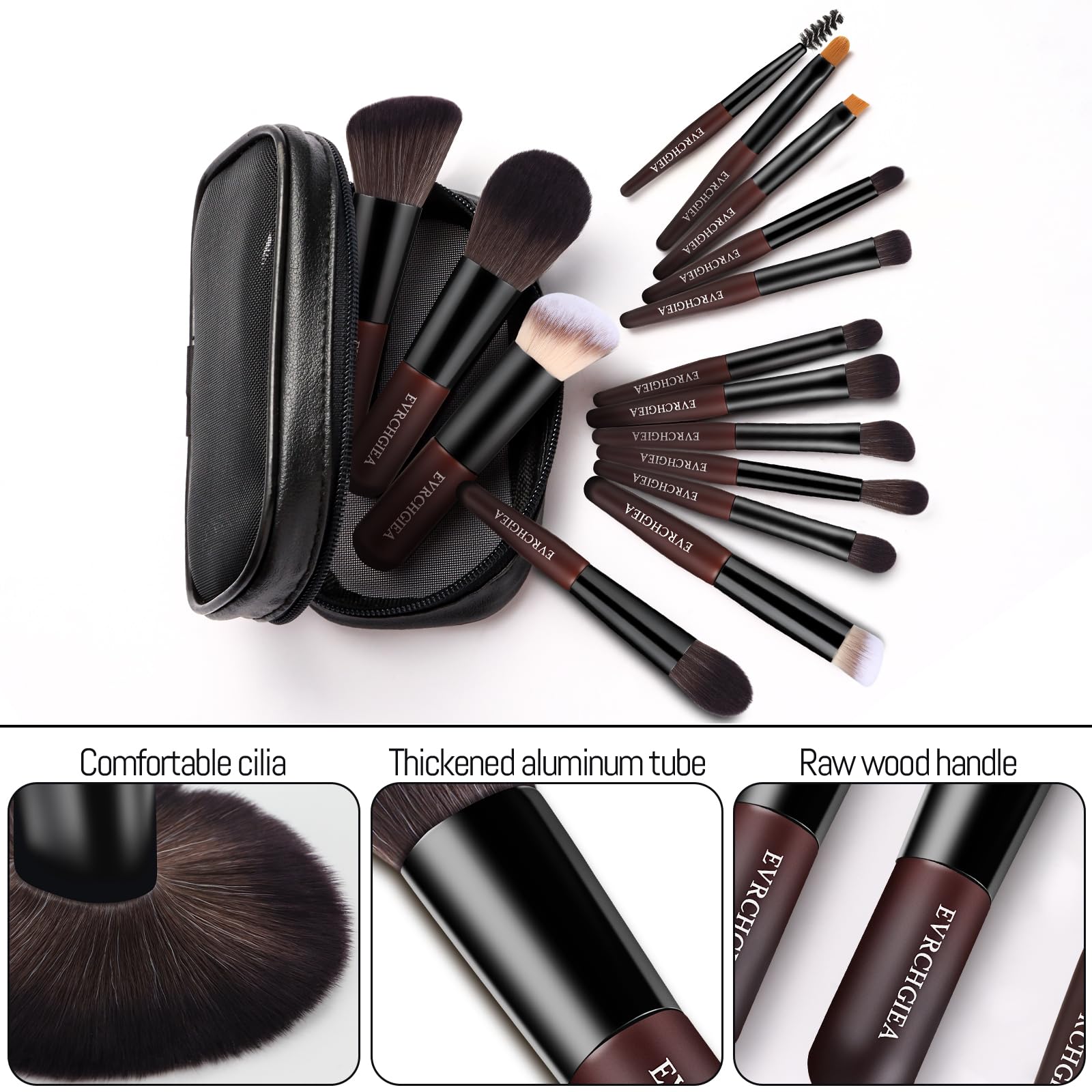 EVRCHGIEA esponjas de maquillaje de uso dual para acabado suave