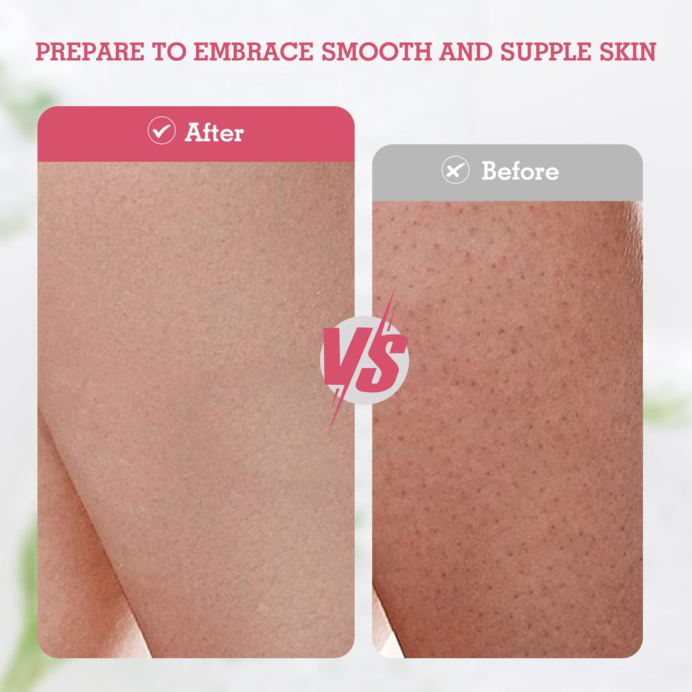 Guante exfoliante Evridwear para áreas difíciles ayuda a remover impurezas.
