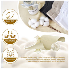 Protección suave de Evridwear para piel sensible durante la noche