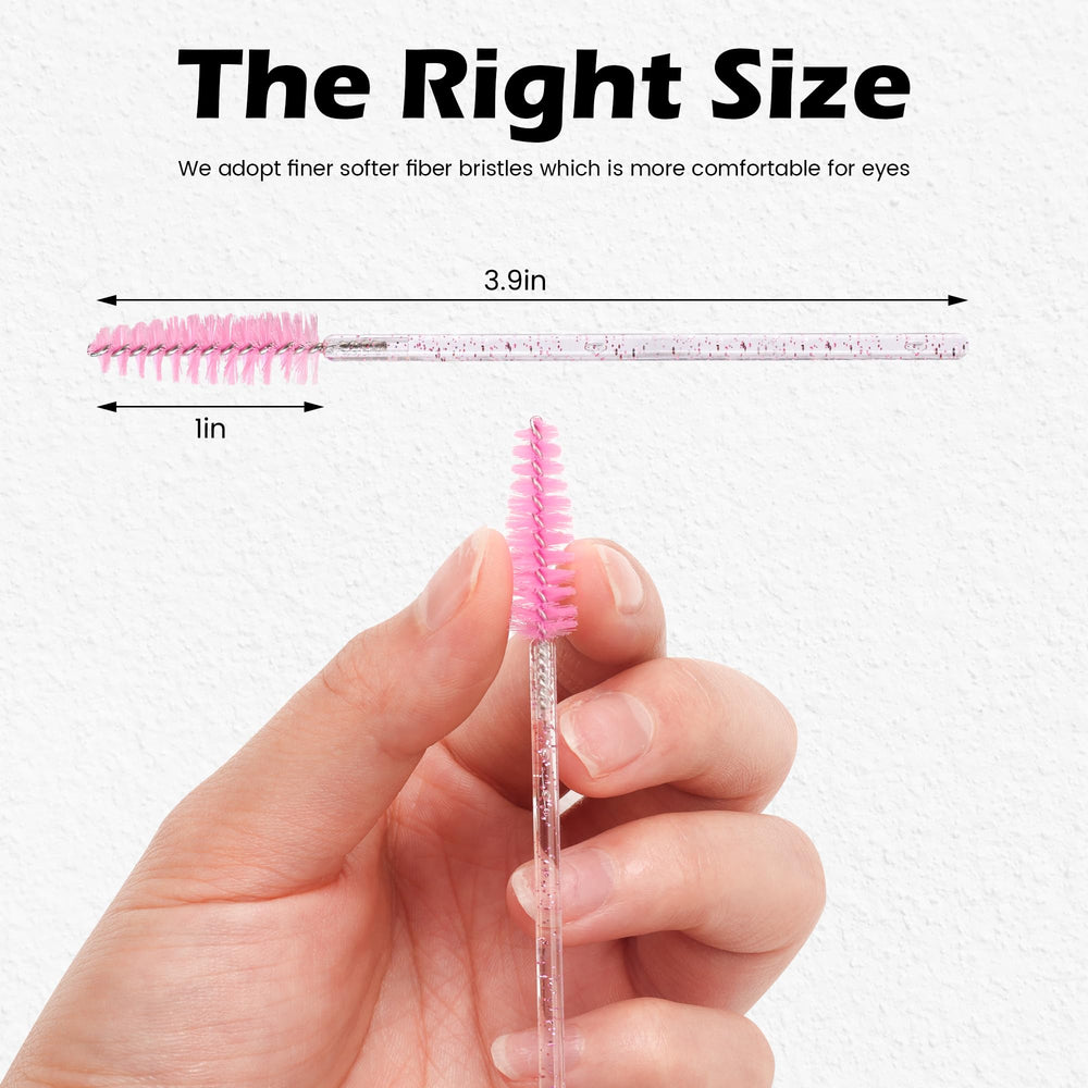 EWAGOA cabeza cepillo espiral ajustable para adaptar a cada ojo.