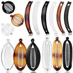 Pinzas banana Exacoo: set de 5 estilos para looks diarios