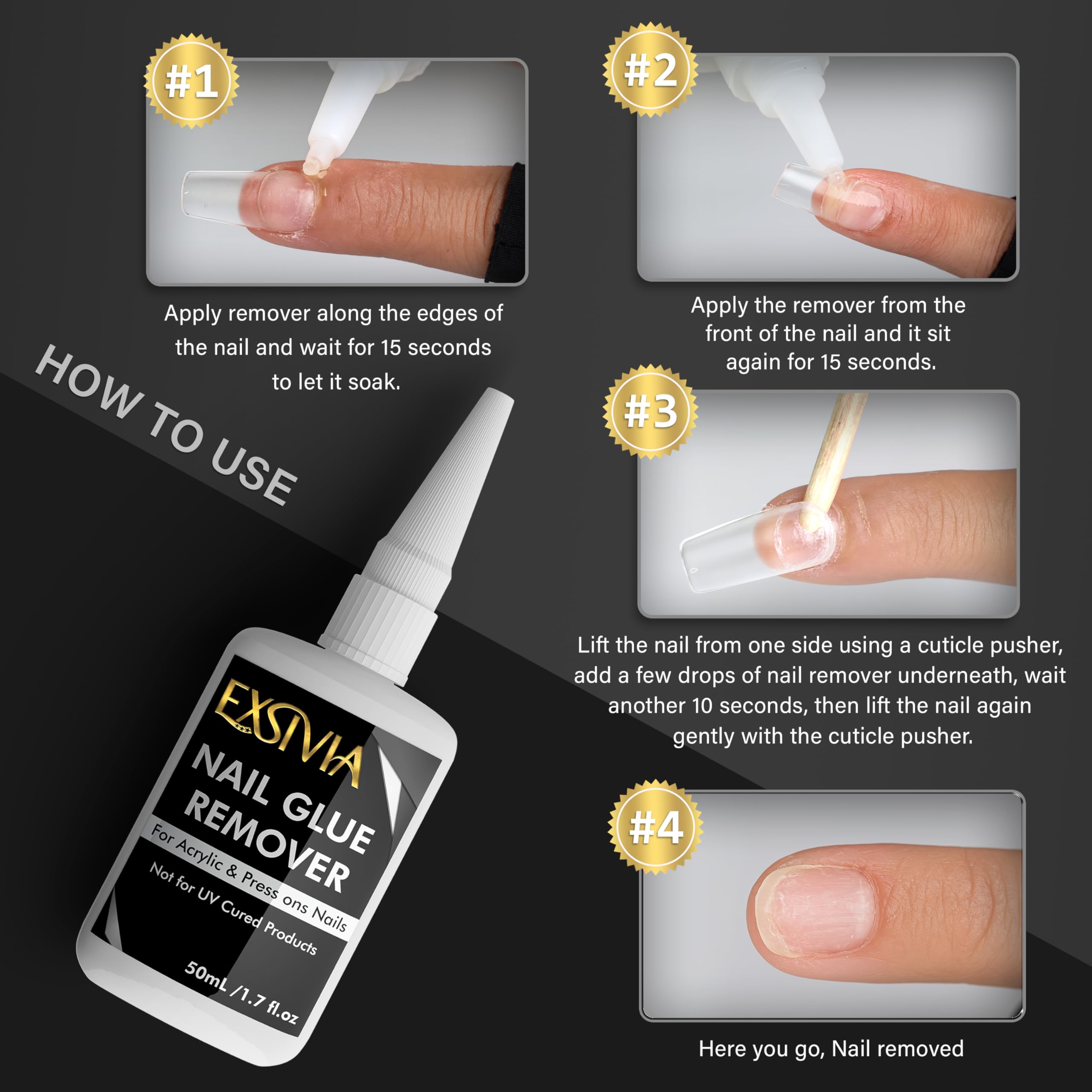 EXSIVIA envase 50ml con tapa ergonómica