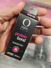 Extravaganza Nails Organic Protein Bond Primer label close-up shows branding.