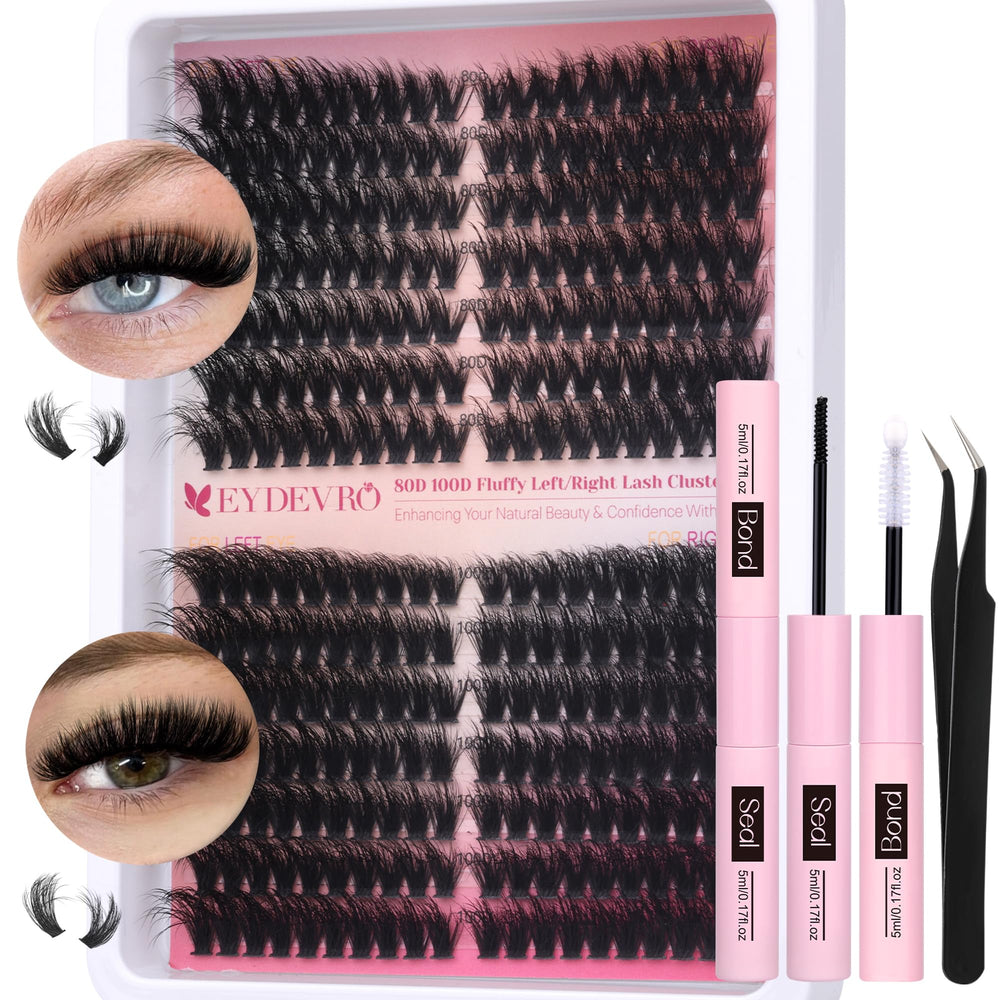 EYDEVRO kit de clústeres voluminosos esponjosos para volumen de pestañas