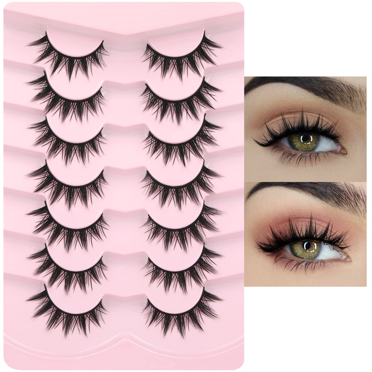 EYDEVRO Manga Pestañas Dramáticas para un look impactante