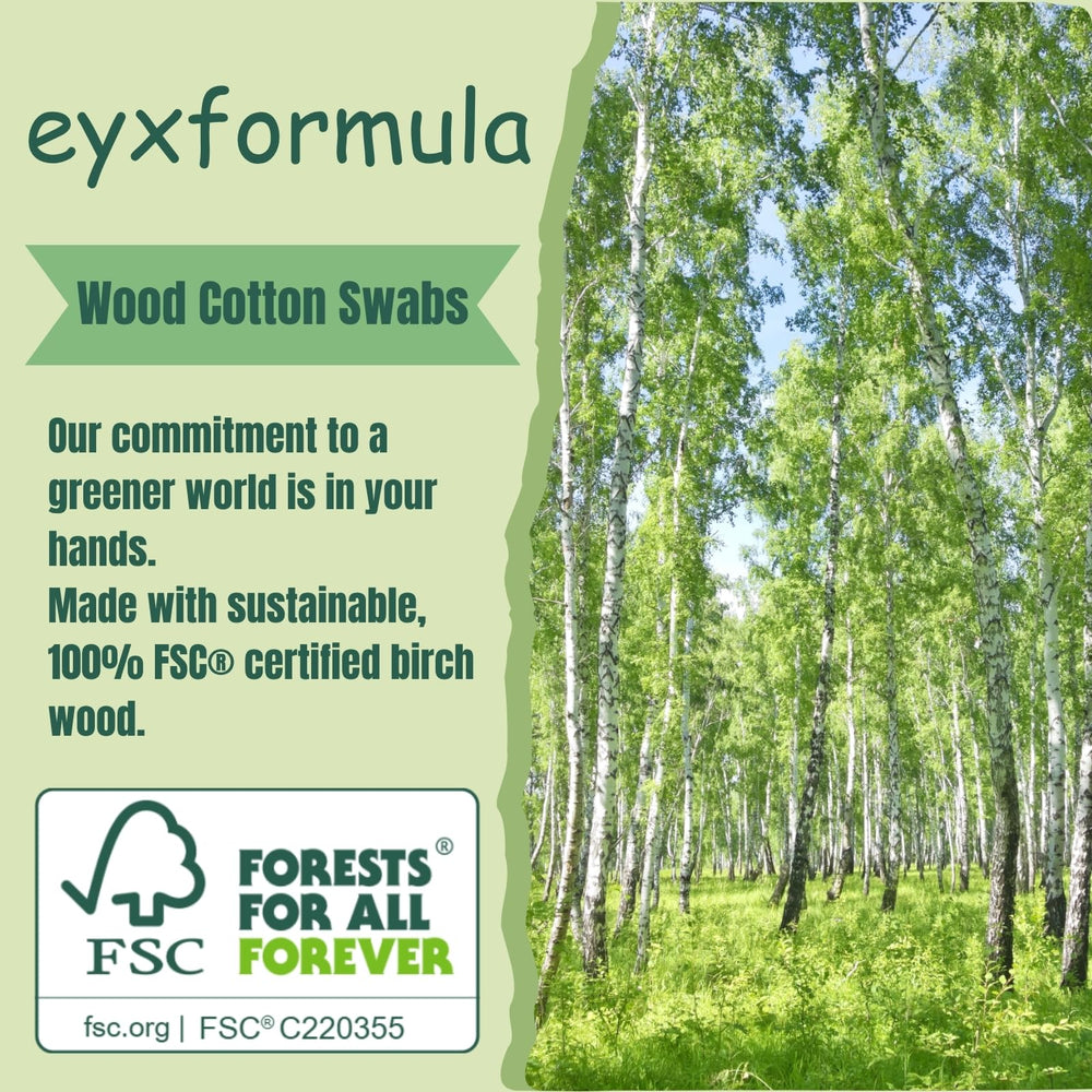 Eyxformula palillo de madera resistente para control preciso.