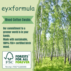 Eyxformula palillo de madera resistente para control preciso.
