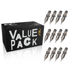 EZTAT2 kit de cartuchos de tatuaje, 50 piezas para distintos tamaños.