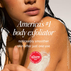 FAB exfoliante corporal KP Bump Eraser, textura de granulos para suavizar la piel