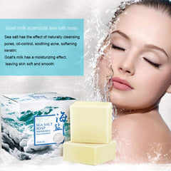 Fabussa jabón para ducha diaria con aroma marino y propiedades limpiadoras.