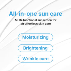 Face Republic Purity Sun Essence, sin rastro blanco para acabado uniforme.