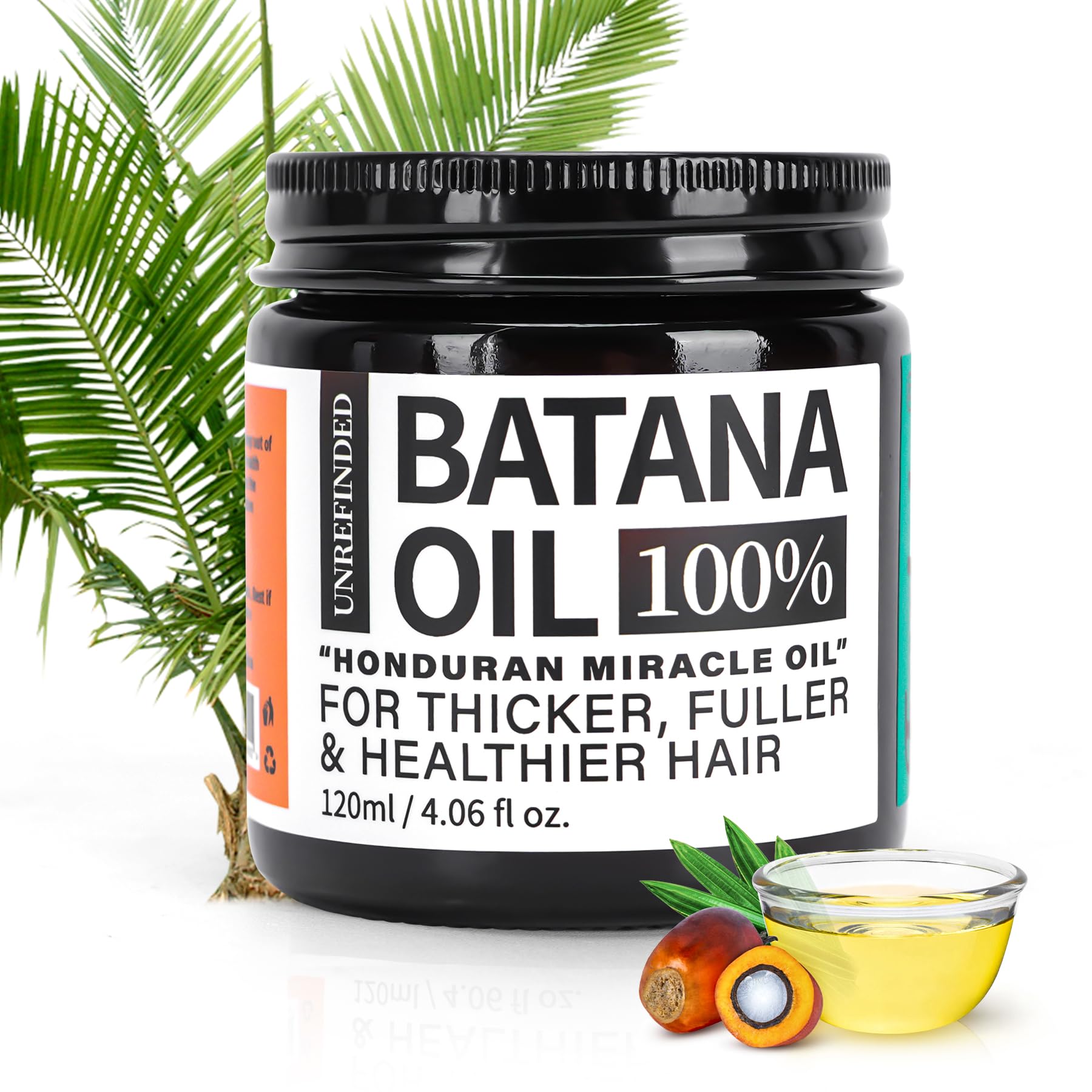 Fadelo Aceite de Batana: botella vertiendo, hidratación profunda para el cabello.